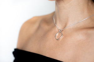 
            
                Load image into Gallery viewer, Geo Diamond Necklace
            
        